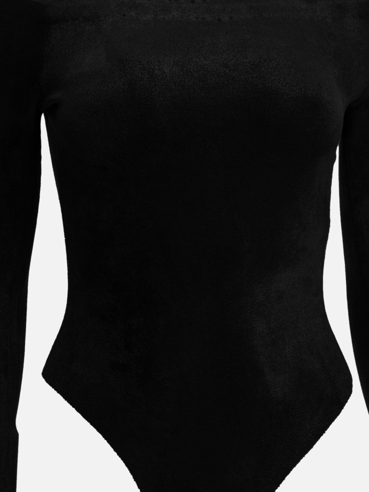 Alaïa Velvet Shaping Bodysuit Black

