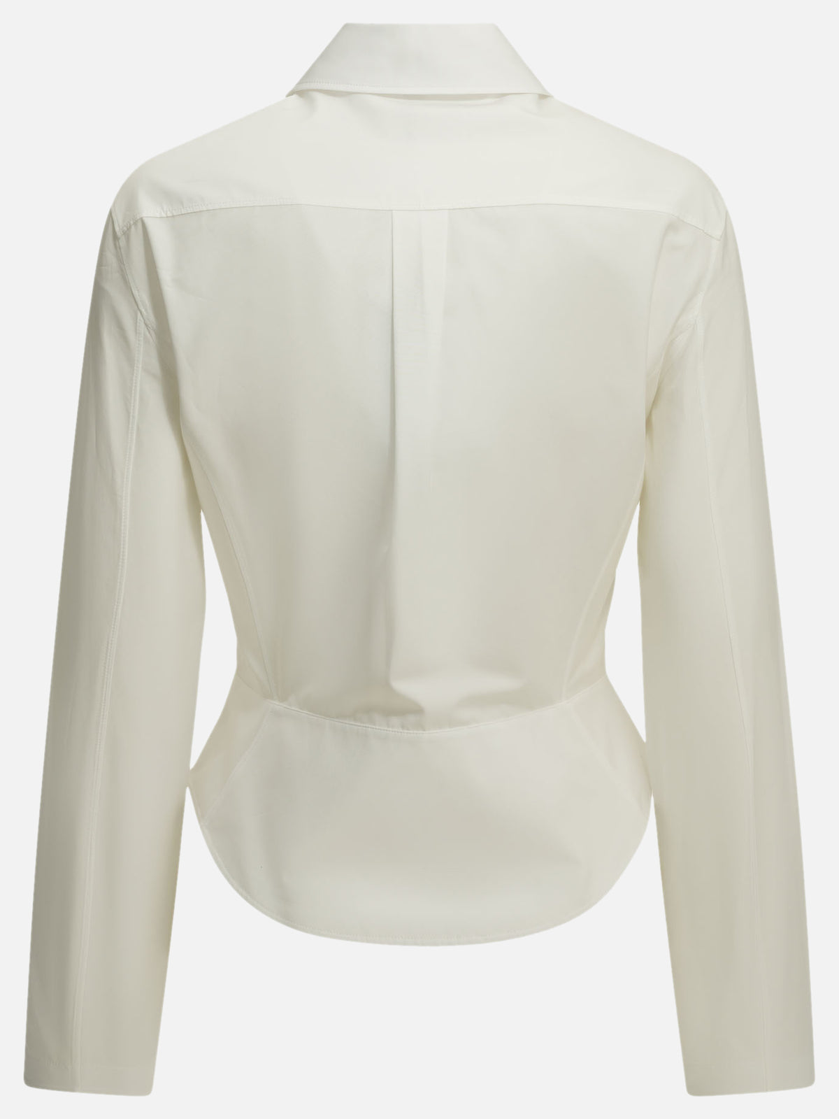 Alaïa "Peplum" Formal Shirt White

