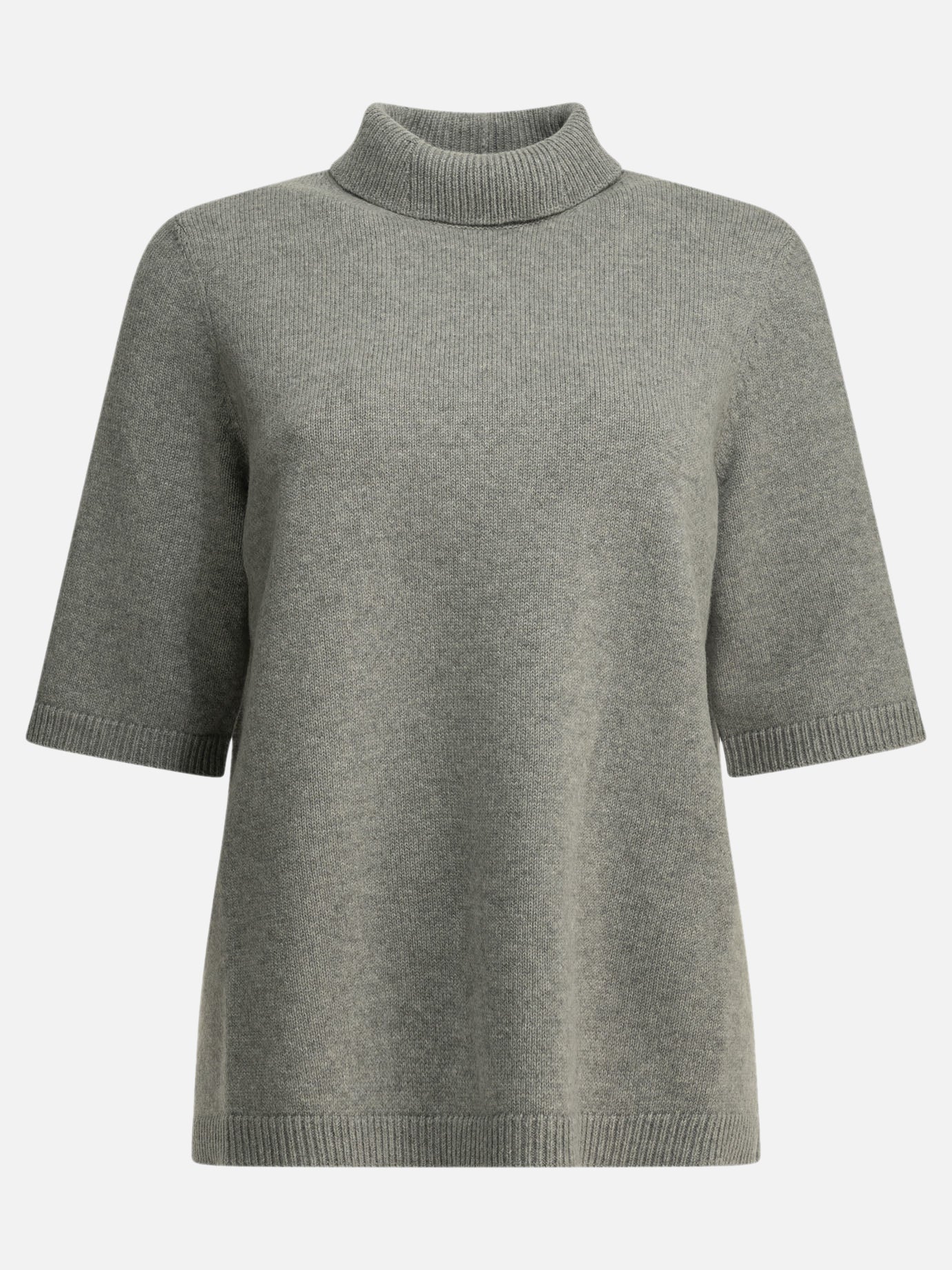 Turtleneck sweaters Solid colour  Grey - Alaïa Women | PDP | VIETTI Online Store | thumbnail