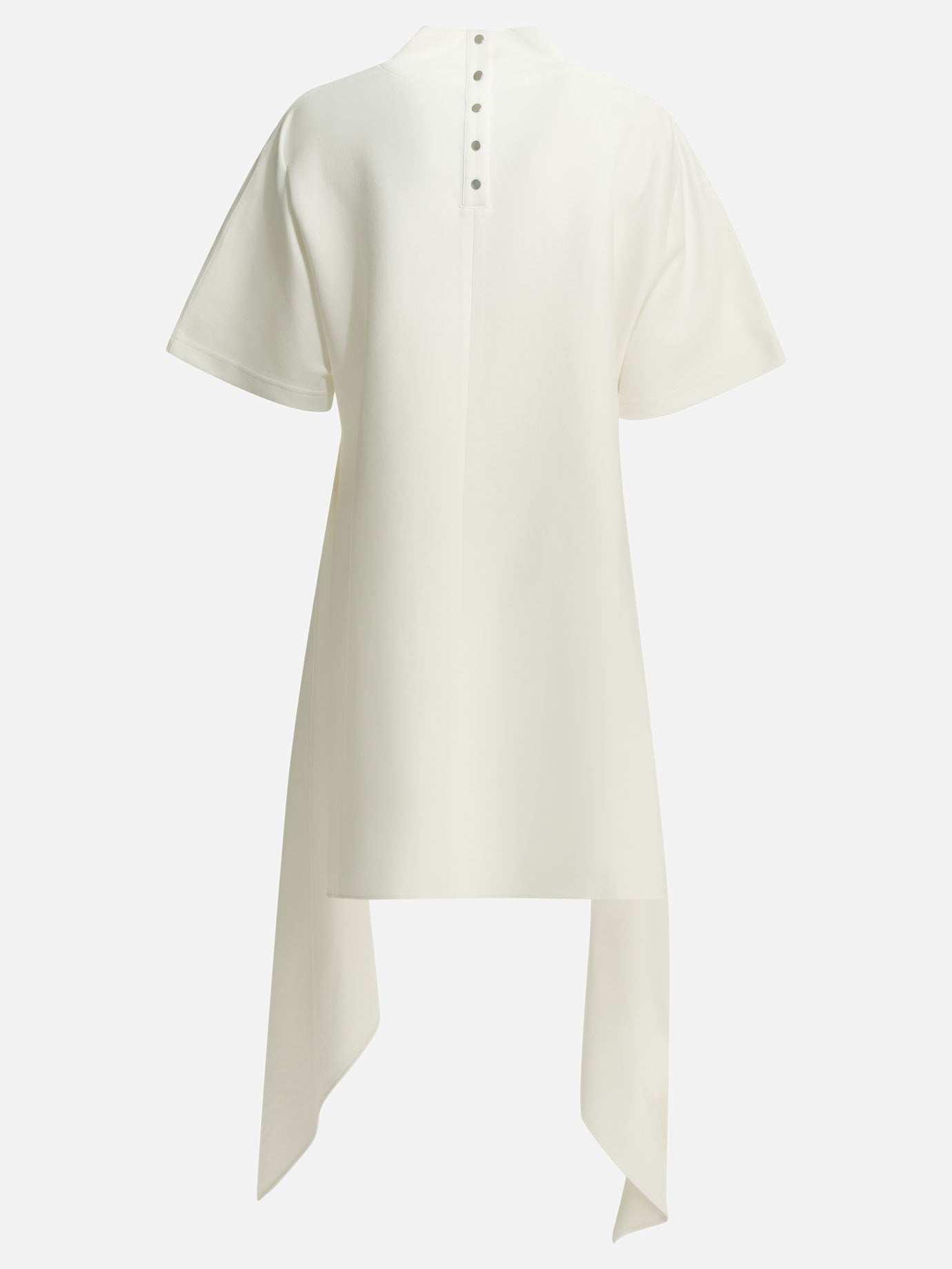 T-shirt lupetto Solid colour  Bianco - Alaïa Donna | PDP | VIETTI Online Store | thumbnail_2