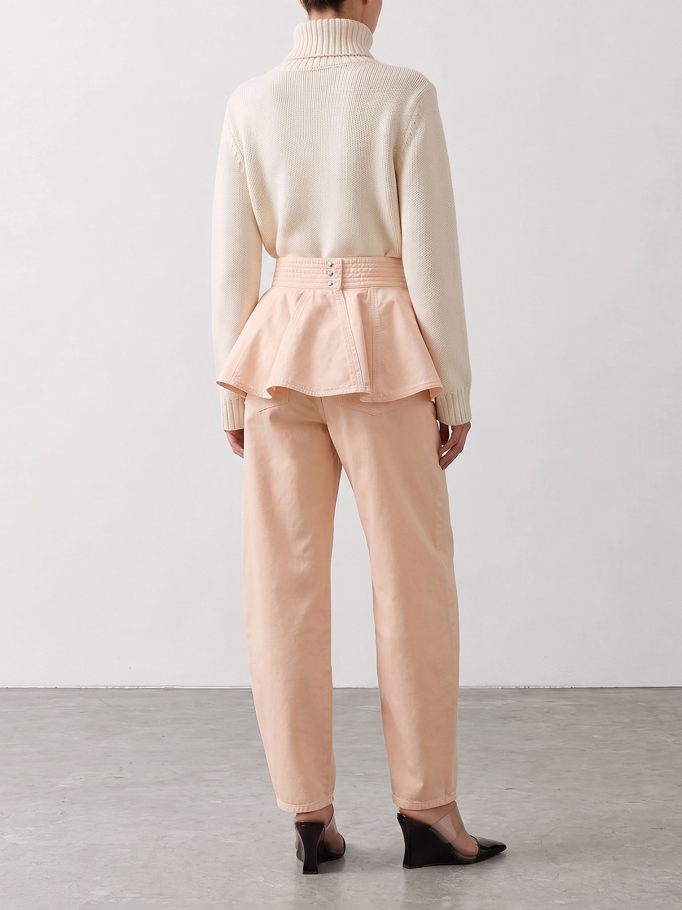 Minigonne Solid colour  Rosa - Alaïa Donna | PDP | VIETTI Online Store | thumbnail_3