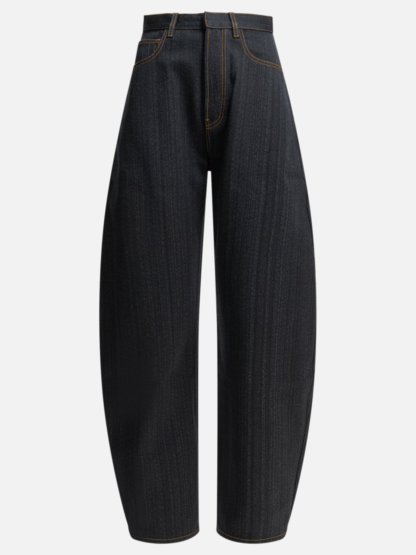 Wide-leg jeans Solid colour  Blue - Alaïa Women | PDP | VIETTI Online Store | Zoom-Modal
