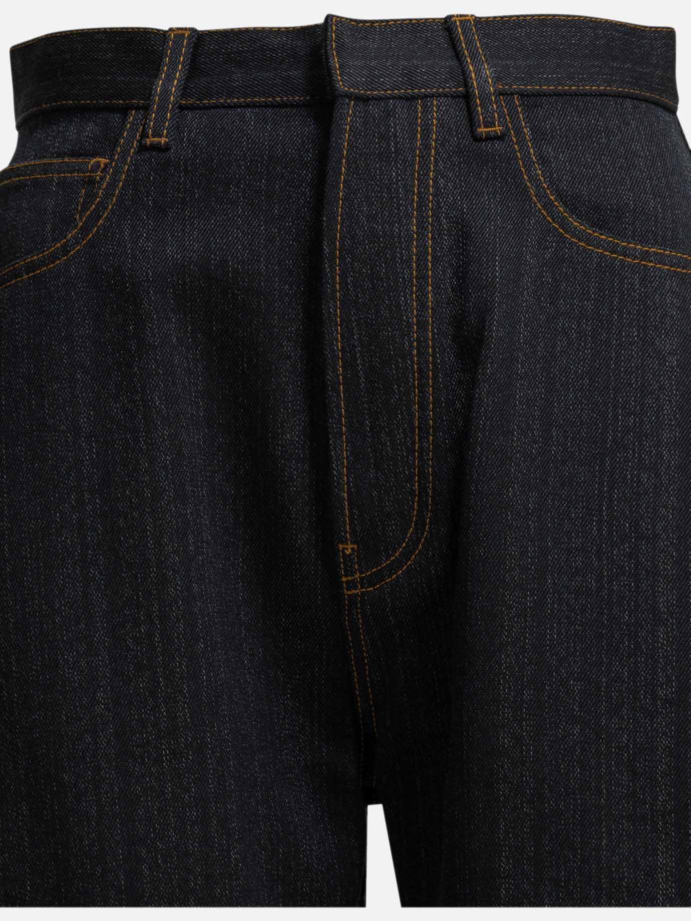Wide-leg jeans Solid colour  Blue - Alaïa Women | PDP | VIETTI Online Store | Zoom-Modal_3

