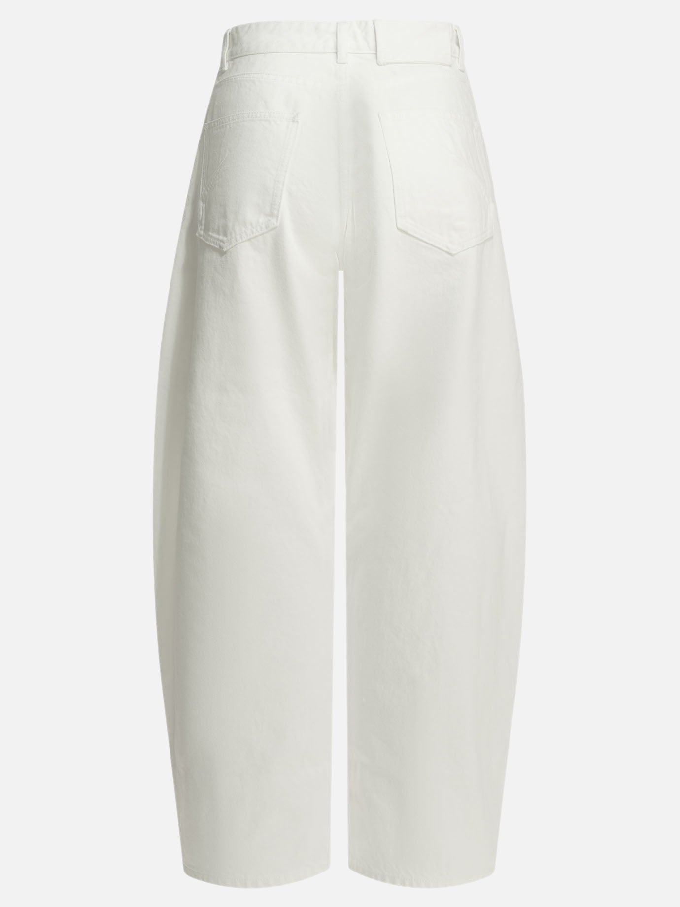 Wide-leg jeans Solid colour  White - Alaïa Women | PDP | VIETTI Online Store | Zoom-Modal_2
