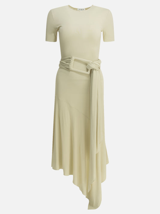 Midi dresses Solid colour  White - Alaïa Women | PLP | VIETTI Online Store 

