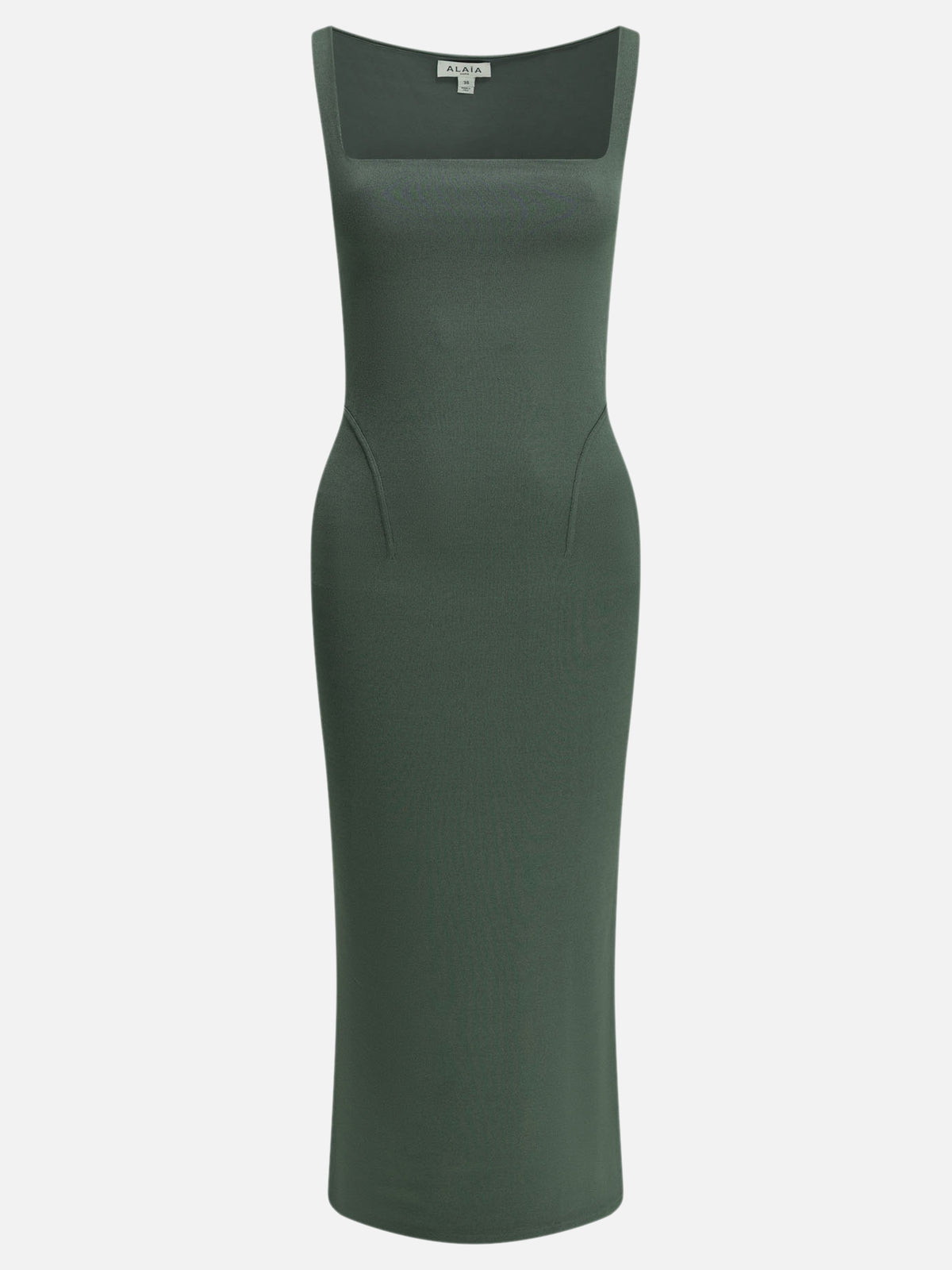 Alaïa "Body Conscious" Midi Dress Green - VIETTI