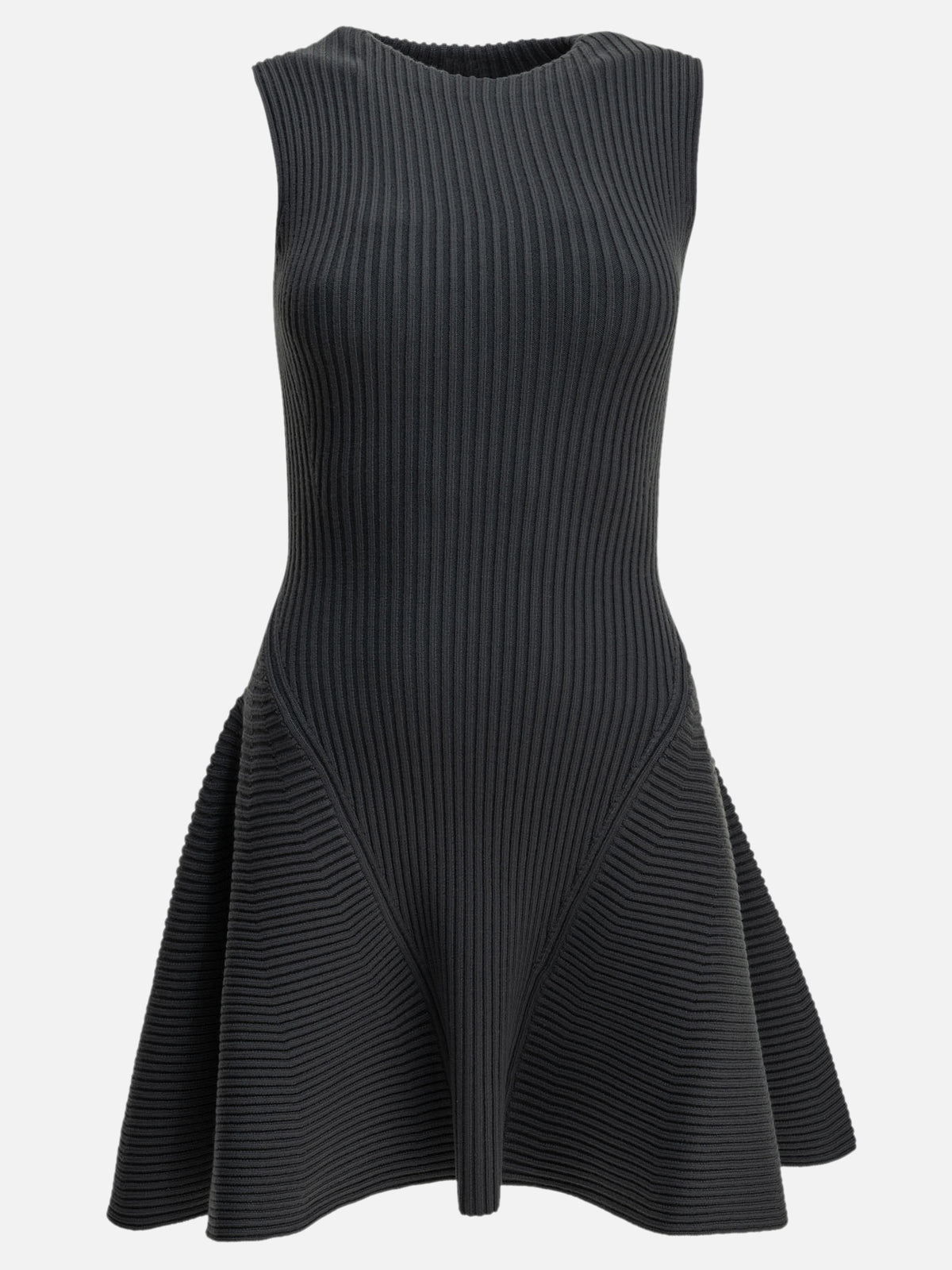 Alaïa "Skater" Short Dress Grey - VIETTI