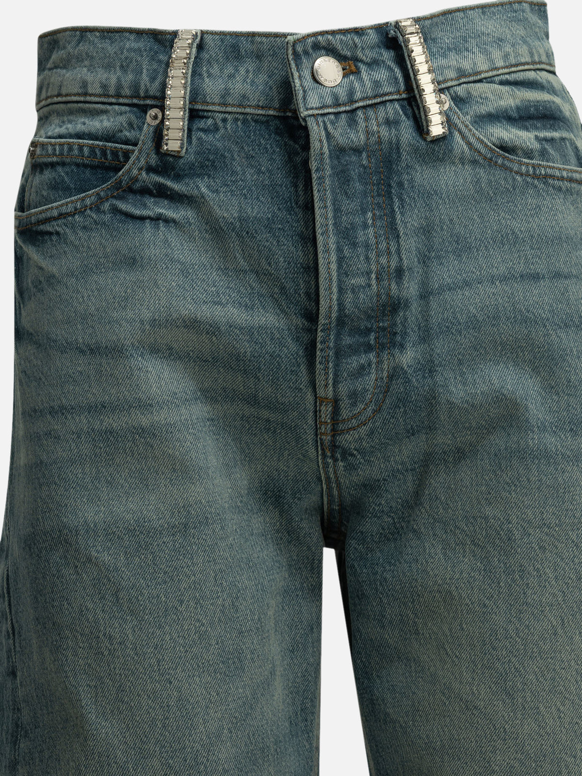 Alexander Wang Wide-leg jeans Blue - VIETTI
