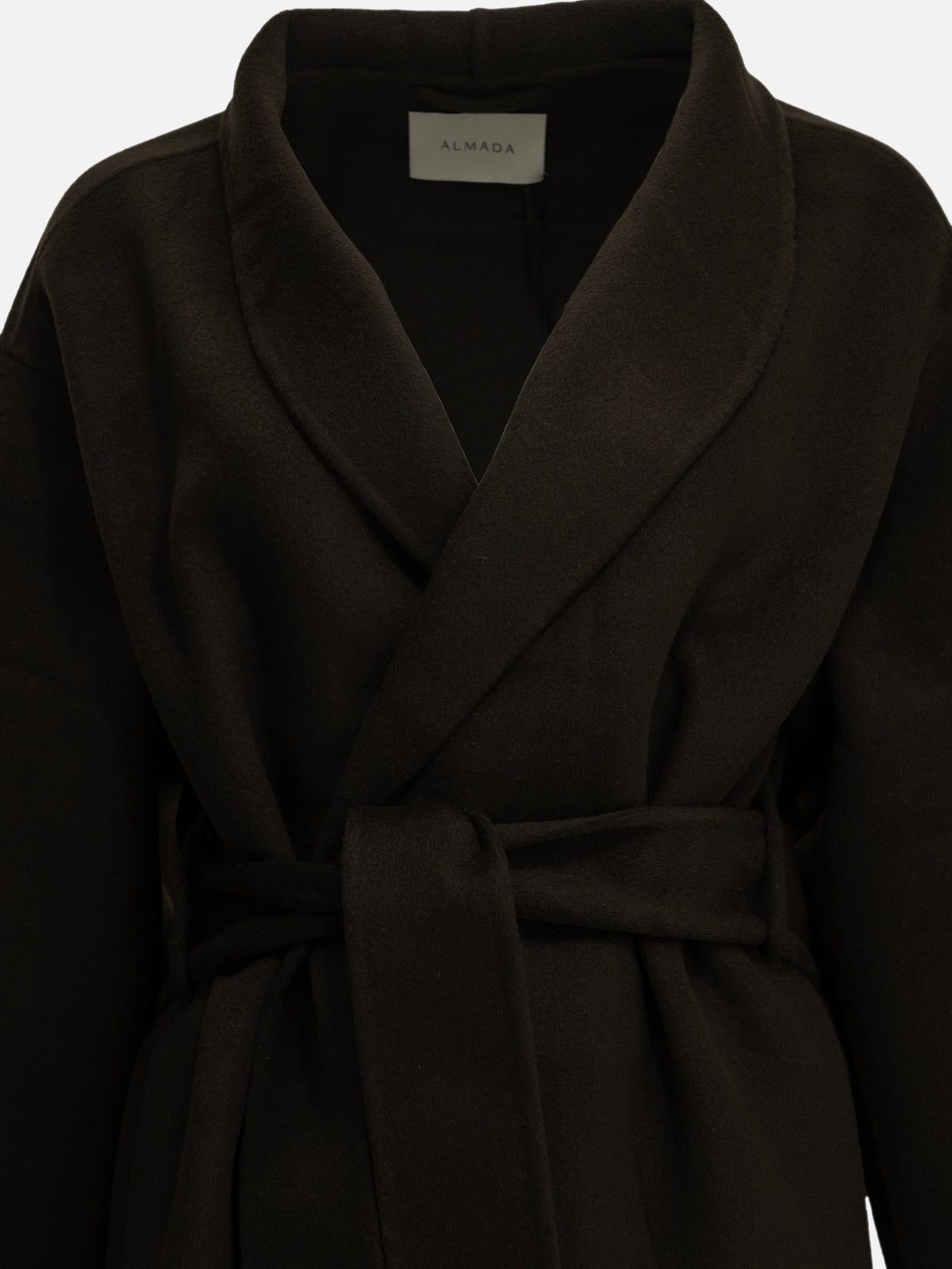 Almada Label "Mara" Long Coat Brown

