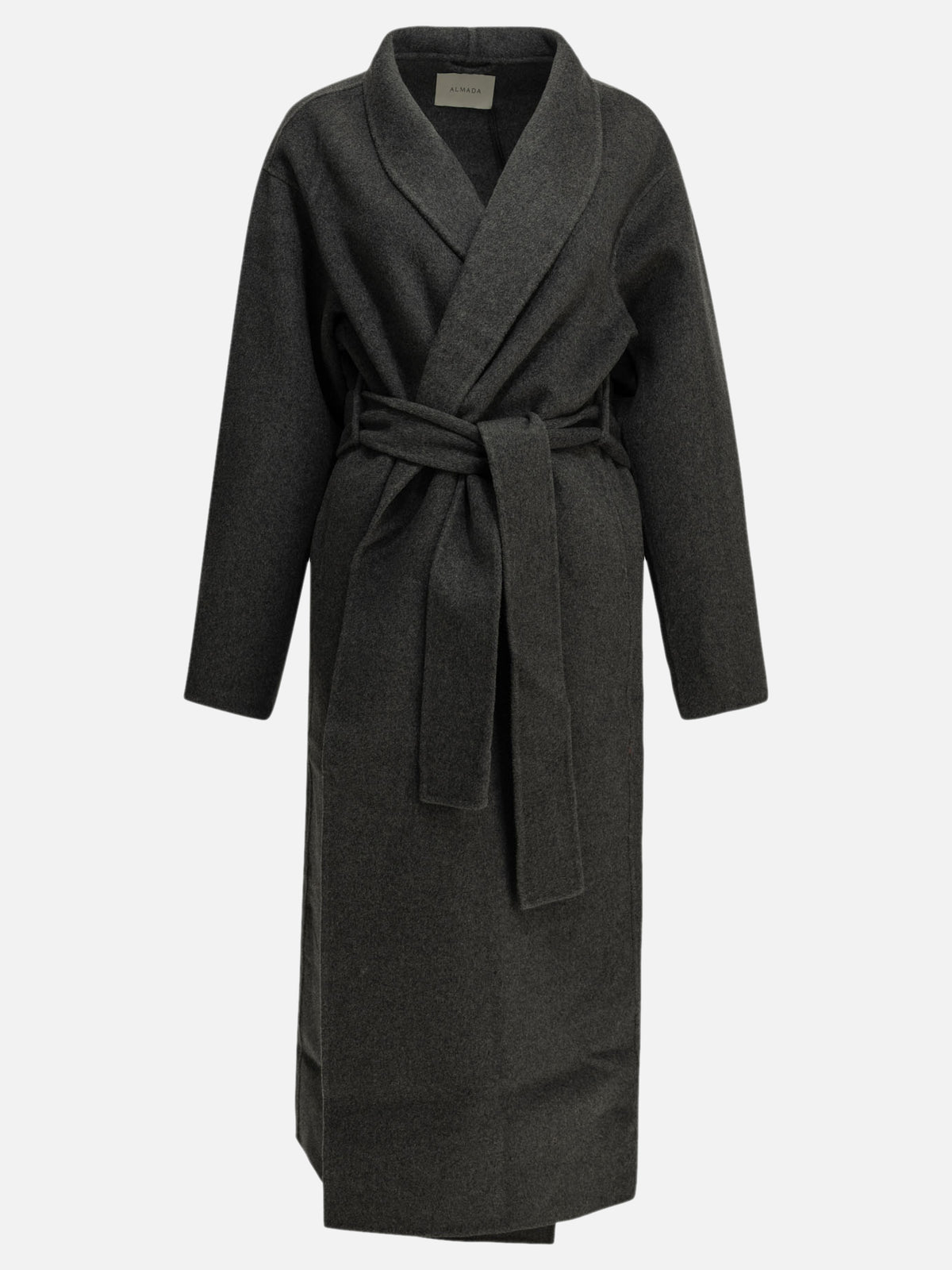 Almada Label "Mara" Long Coat Grey - VIETTI