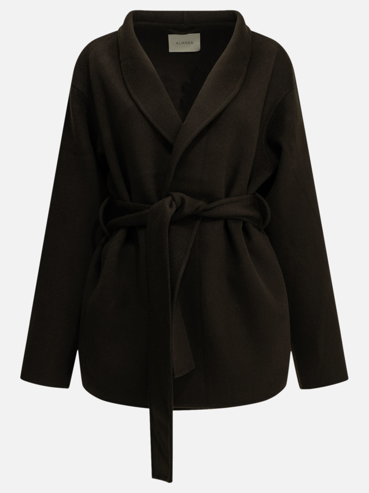 Almada Label "Noorie" Short Coat Brown - VIETTI