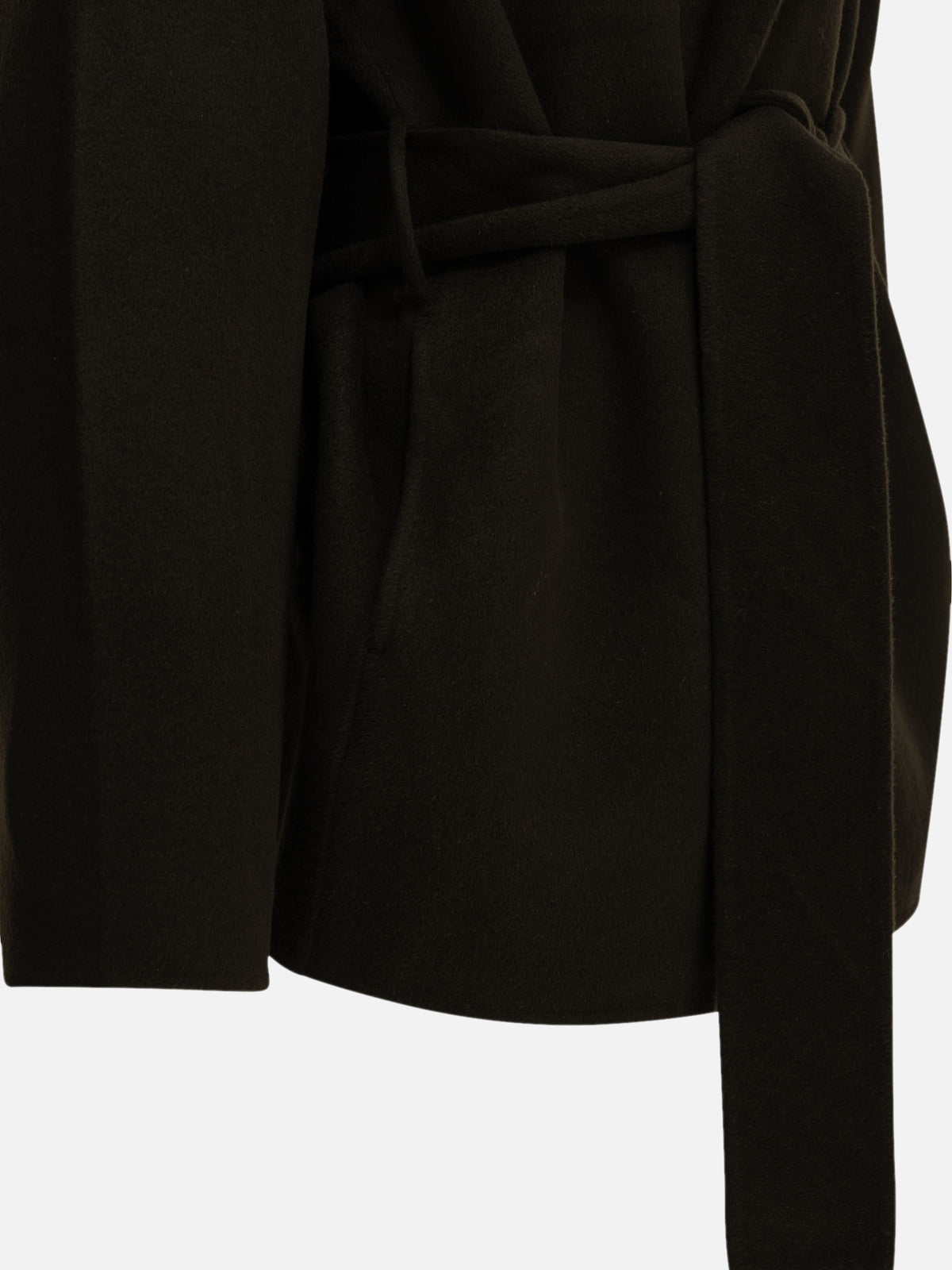 Almada Label "Noorie" Short Coat Brown - VIETTI