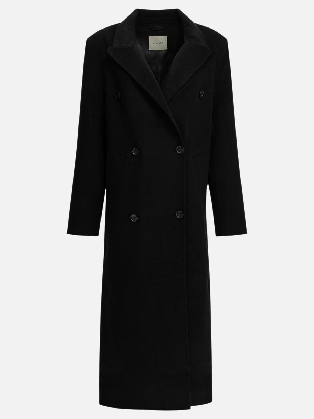 Almada Label "Deja" Long Coat Black

