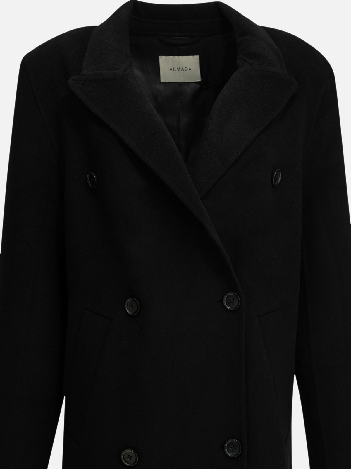Almada Label "Deja" Long Coat Black

