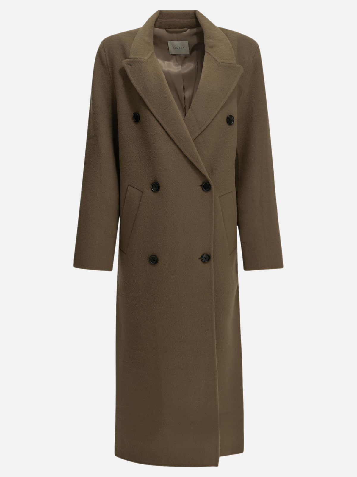 Almada Label "Deja" Long Coat Beige - VIETTI