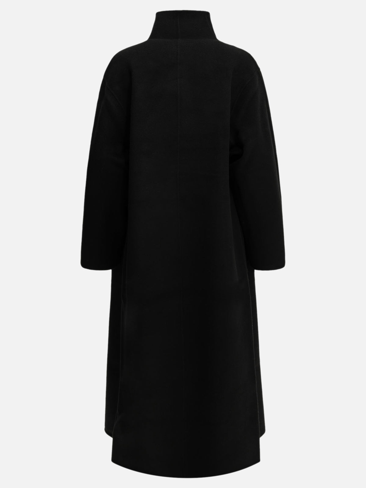 Almada Label "Kaity" Long Coat - Black