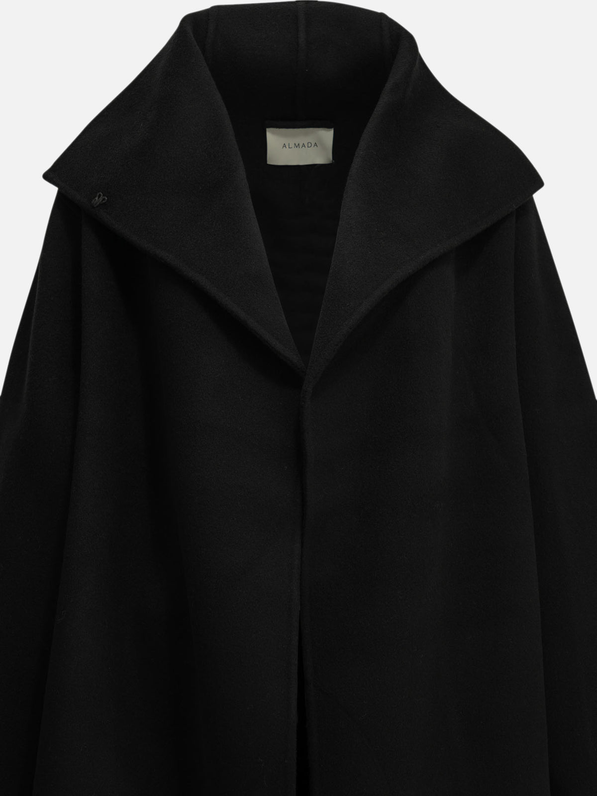 Almada Label "Kaity" Long Coat - Black