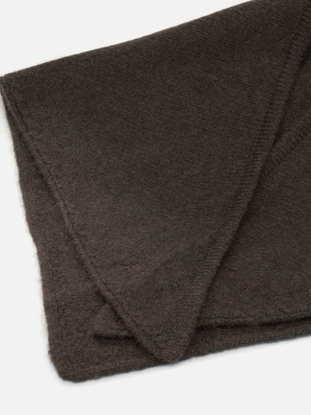 Almada Label "Bini" Triangle Shawl Brown


