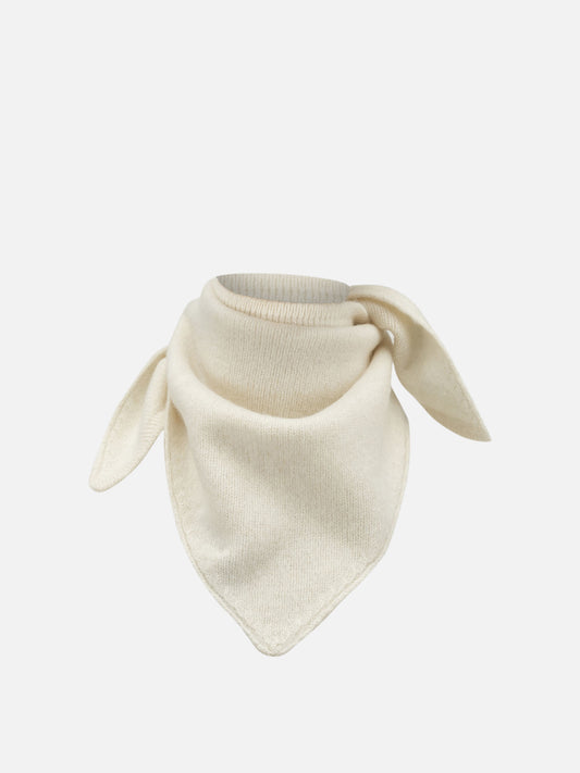 Almada Label "Bini" Triangle Shawl White

