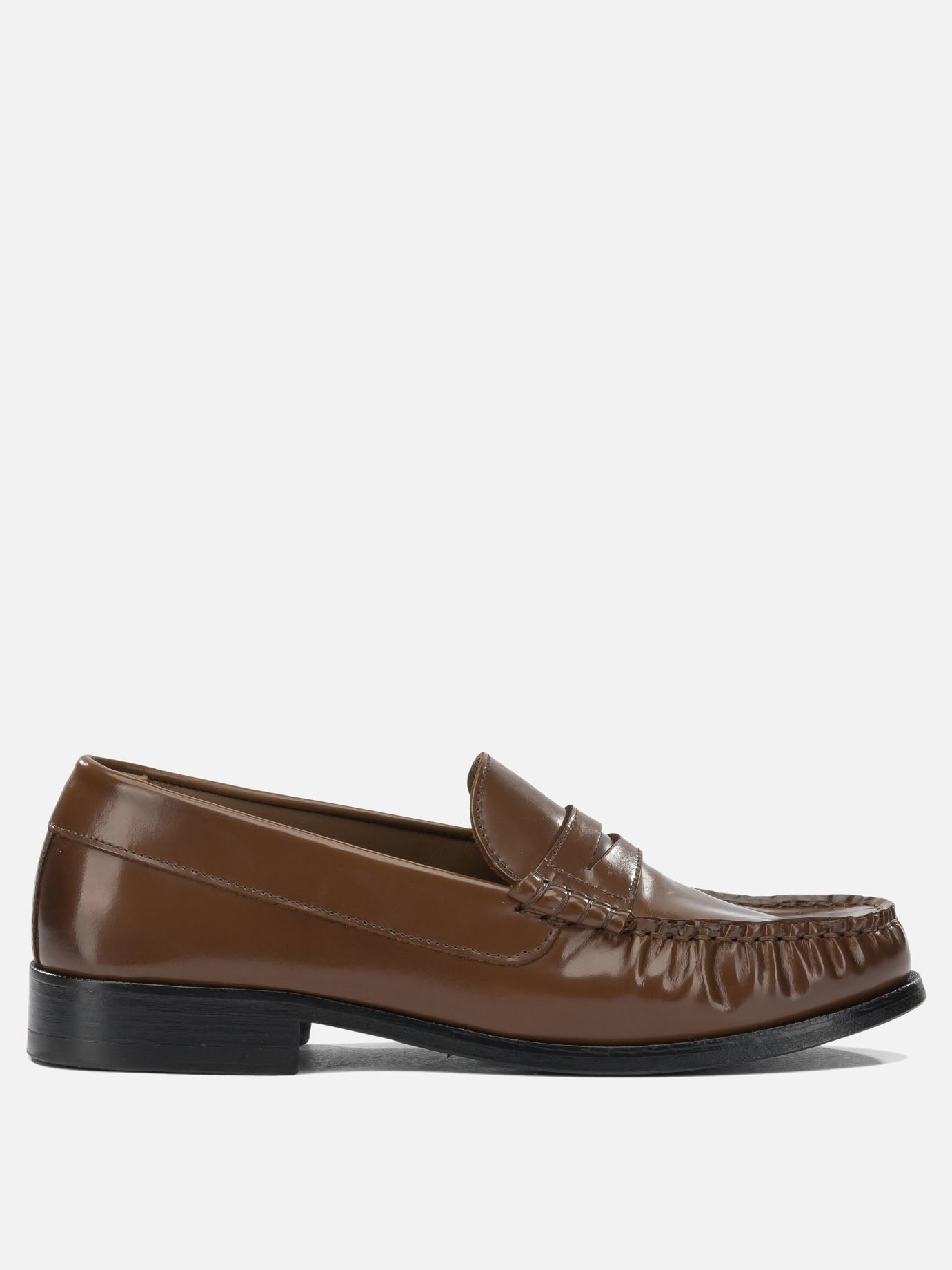 Mocassini 100% cow leather - 100% cow leather  Marrone - Alohas Donna | PDP | VIETTI Online Store | thumbnail