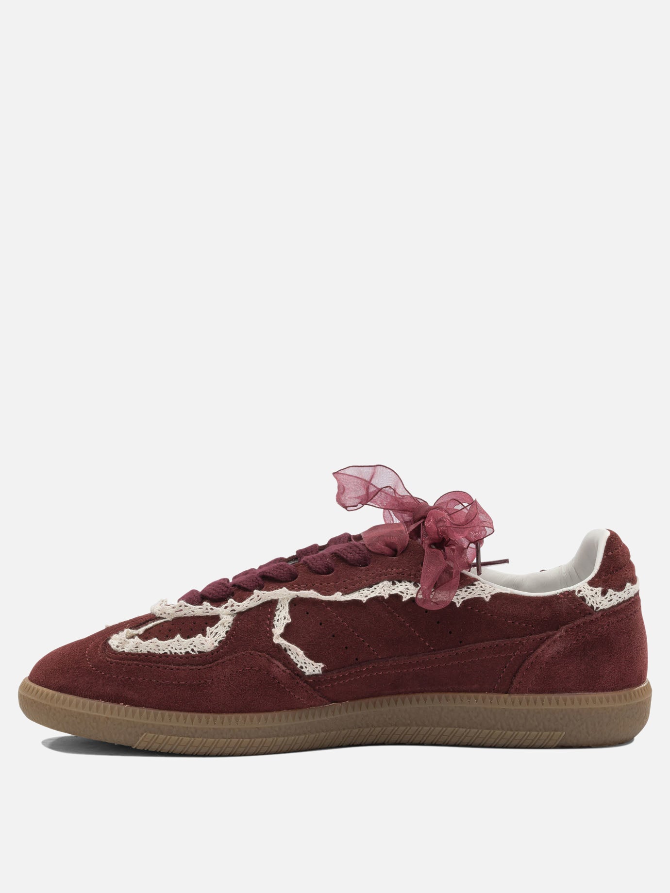 Low top sneakers 100% leather - 100% rubber  Bordeaux - Alohas Women | PDP | VIETTI Online Store | Zoom-Modal_3
