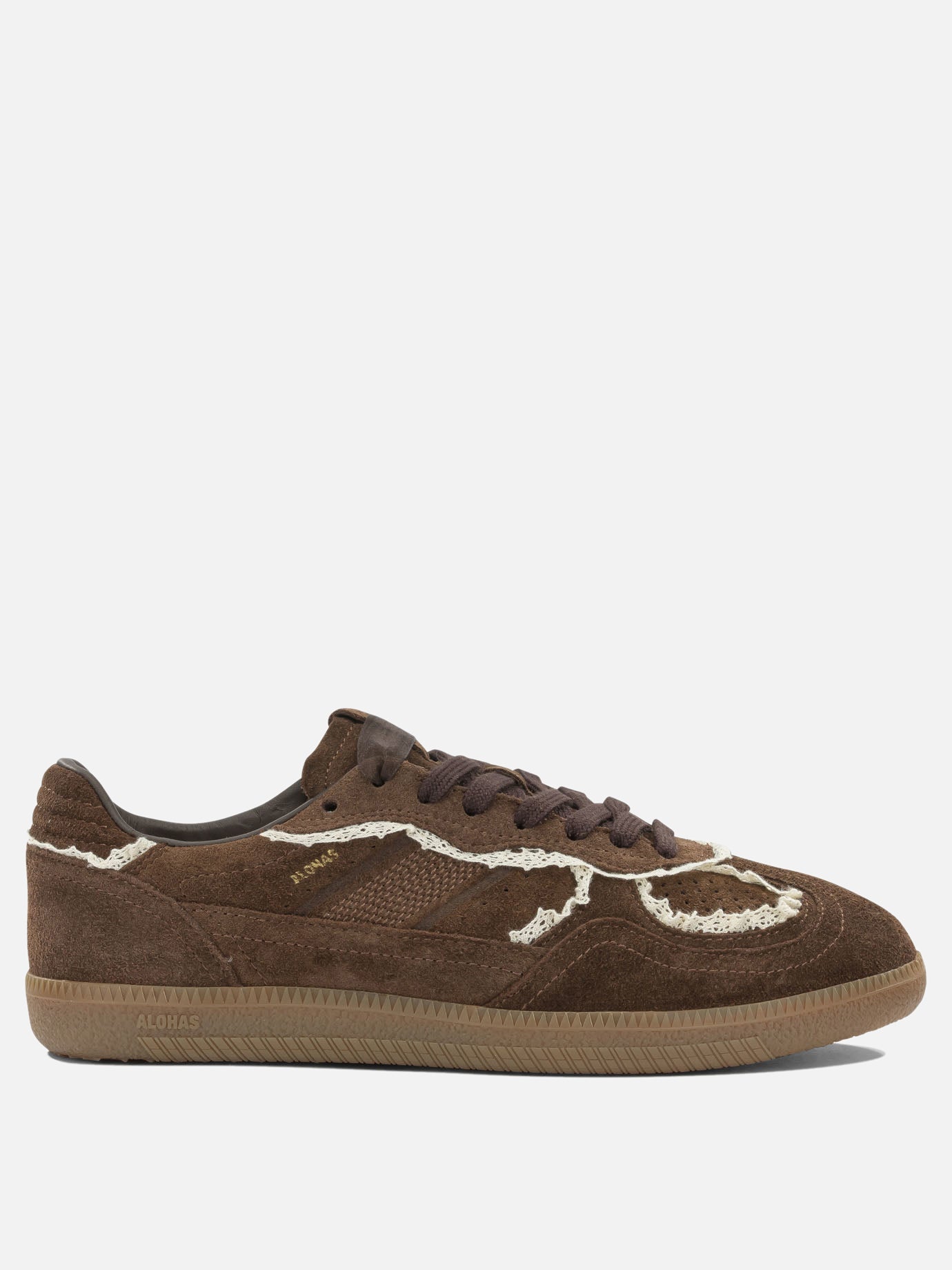 Sneaker basse 100% leather - 100% rubber  Marrone - Alohas Donna | PDP | VIETTI Online Store | Zoom-Modal
