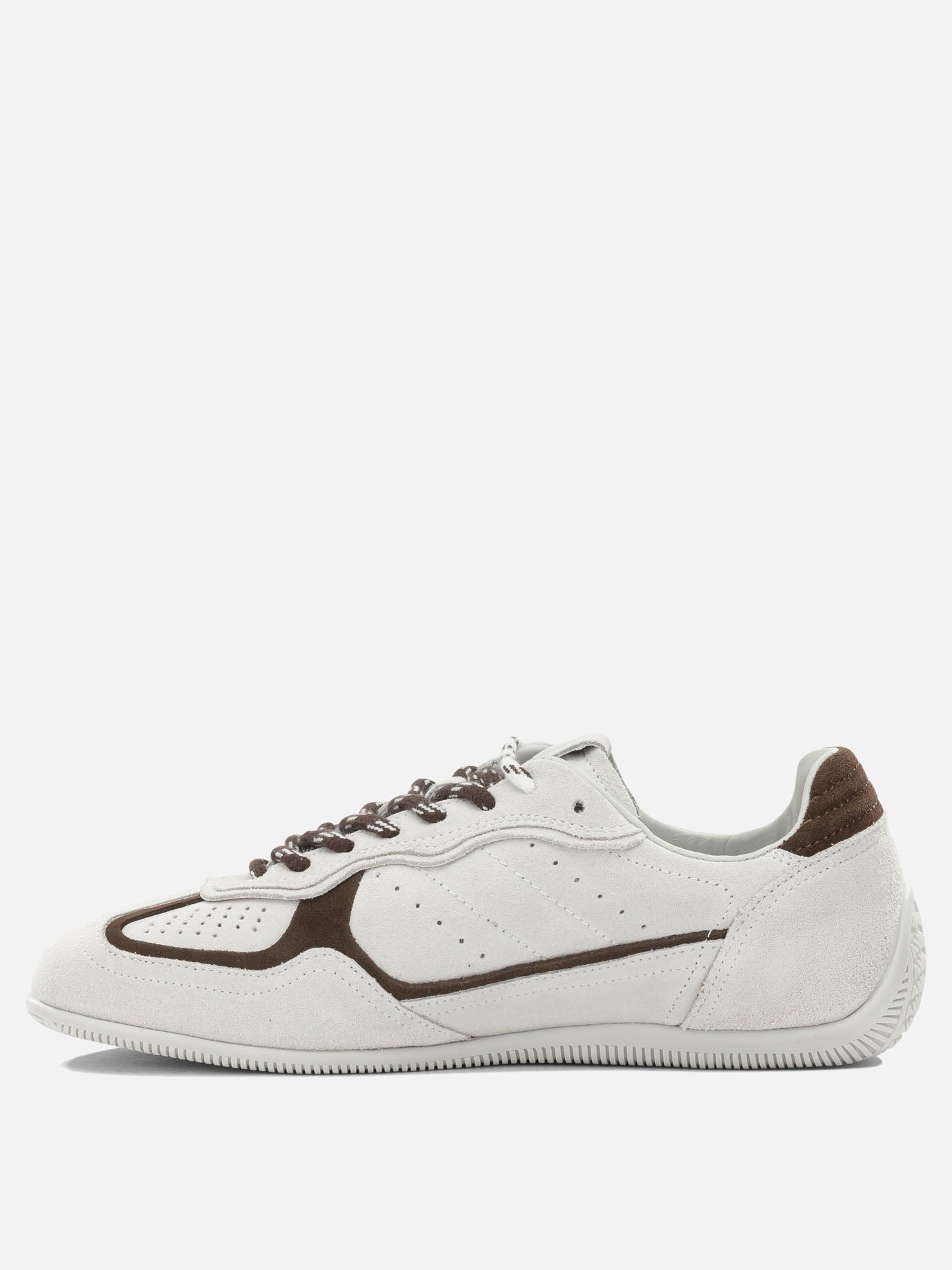 Sneaker basse 90% calf suede 10% cotton - 100% rubber  Bianco - Alohas Donna | PDP | VIETTI Online Store | Zoom-Modal_3
