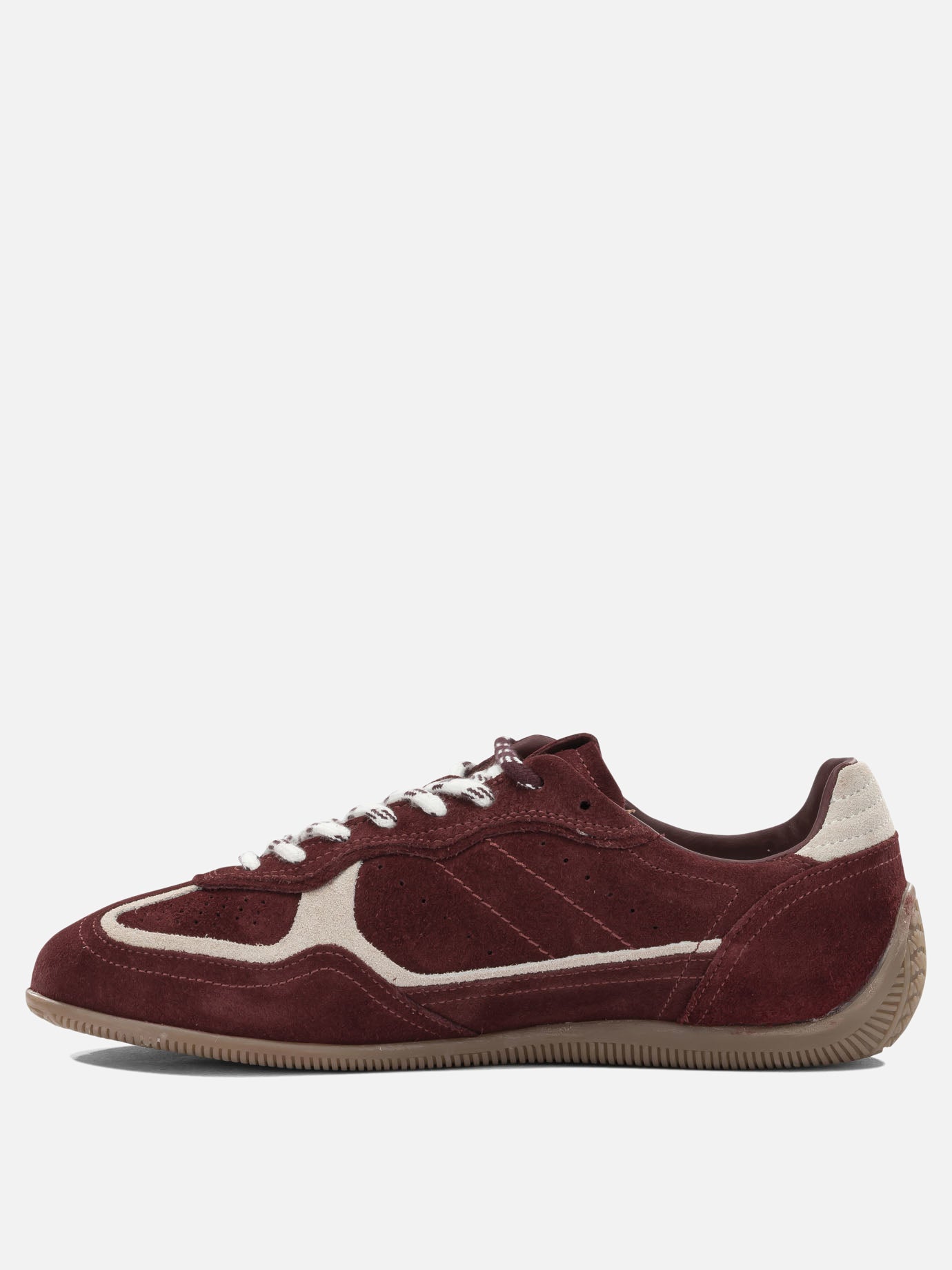 Sneaker basse 90% calf suede 10% cotton - 100% rubber  Bordeaux - Alohas Donna | PDP | VIETTI Online Store | thumbnail_3