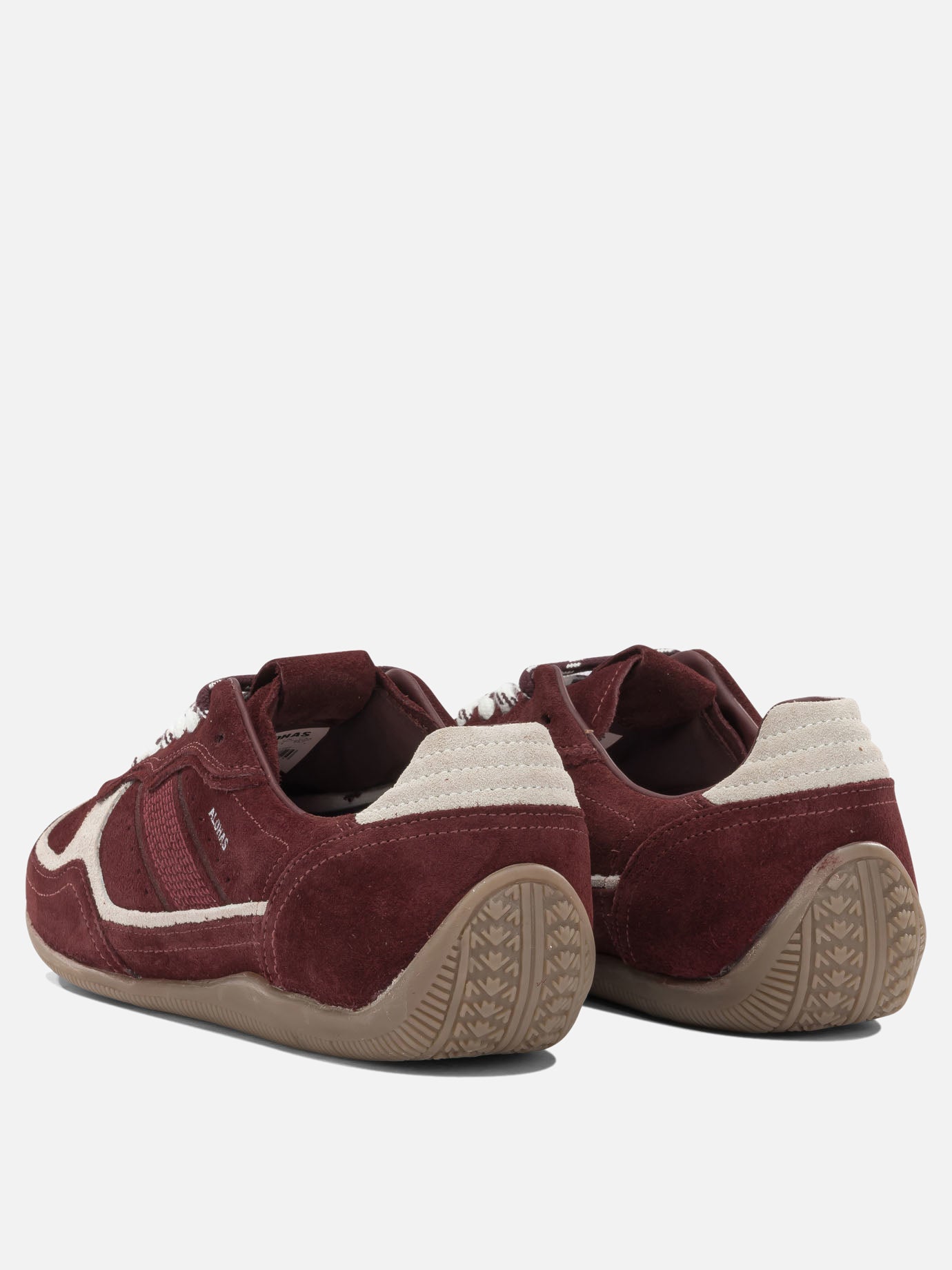 Sneaker basse 90% calf suede 10% cotton - 100% rubber  Bordeaux - Alohas Donna | PDP | VIETTI Online Store | Zoom-Modal_4
