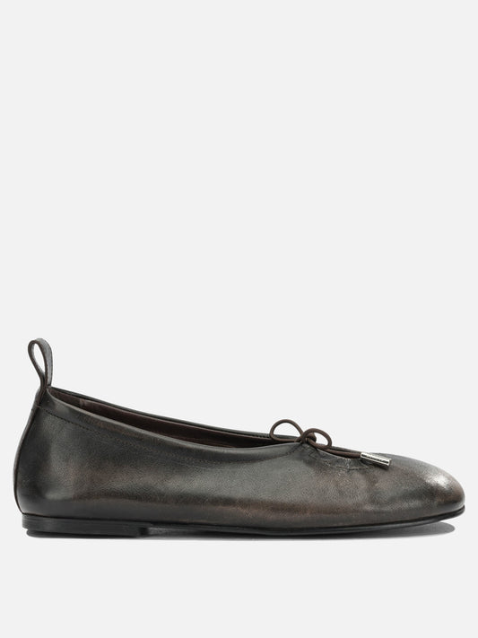 Ballerine classiche 100% cow leather - 100% cuerolite  Marrone - Alohas Donna | PDP | VIETTI Online Store 
