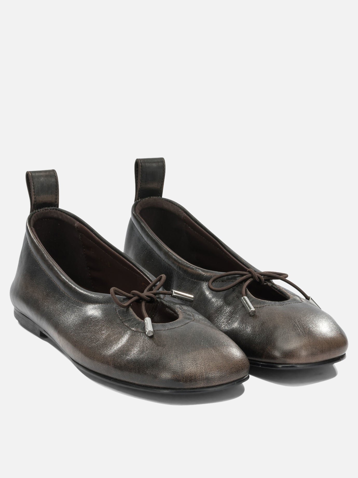 Ballerine classiche 100% cow leather - 100% cuerolite  Marrone - Alohas Donna | PDP | VIETTI Online Store | Zoom-Modal_2
