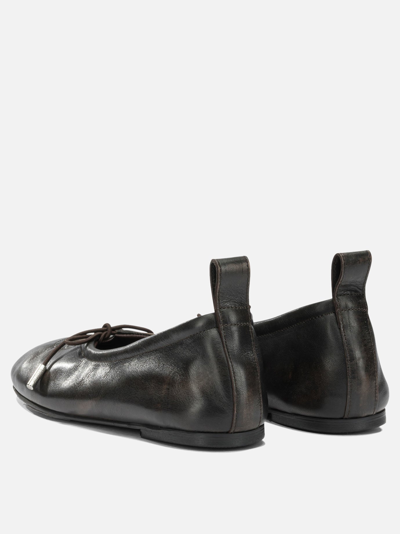 Ballerine classiche 100% cow leather - 100% cuerolite  Marrone - Alohas Donna | PDP | VIETTI Online Store | thumbnail_4
