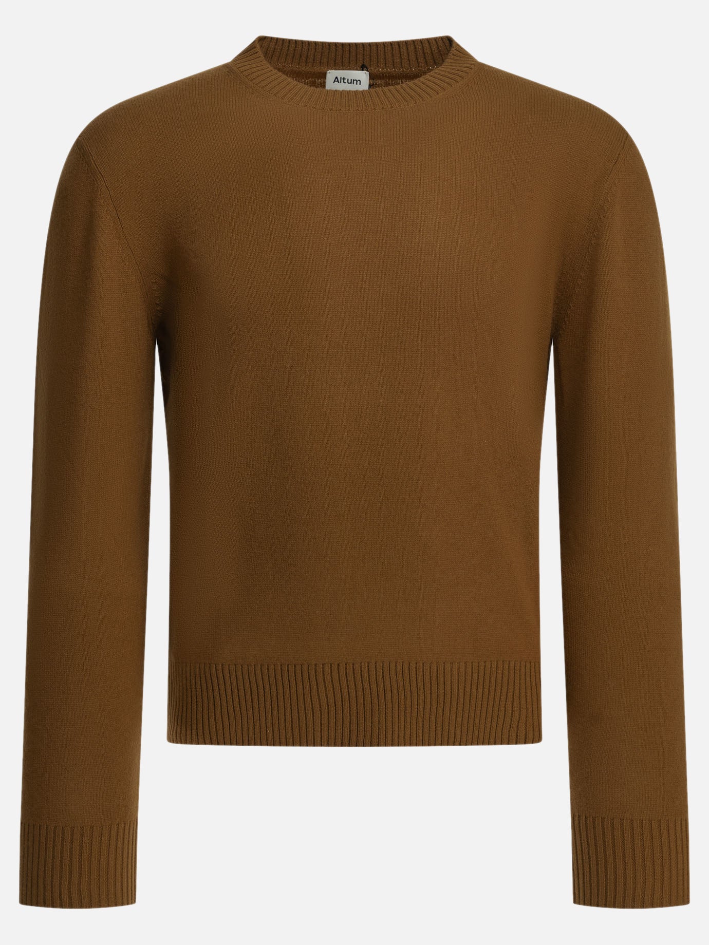 Crewneck sweaters Solid colour  Brown - Altum Men | PDP | VIETTI Online Store | Zoom-Modal
