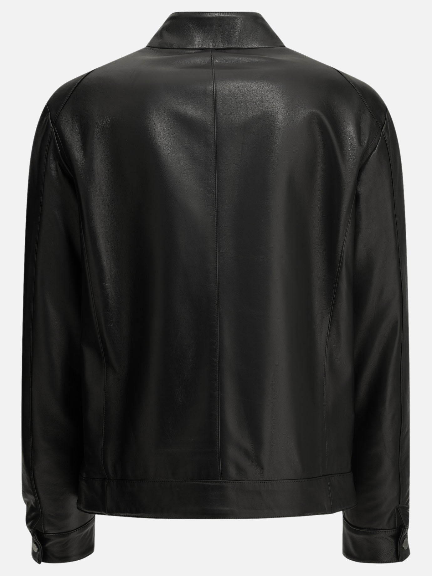 Leather jackets Solid colour  Black - Altum Men | PDP | VIETTI Online Store | Zoom-Modal_2
