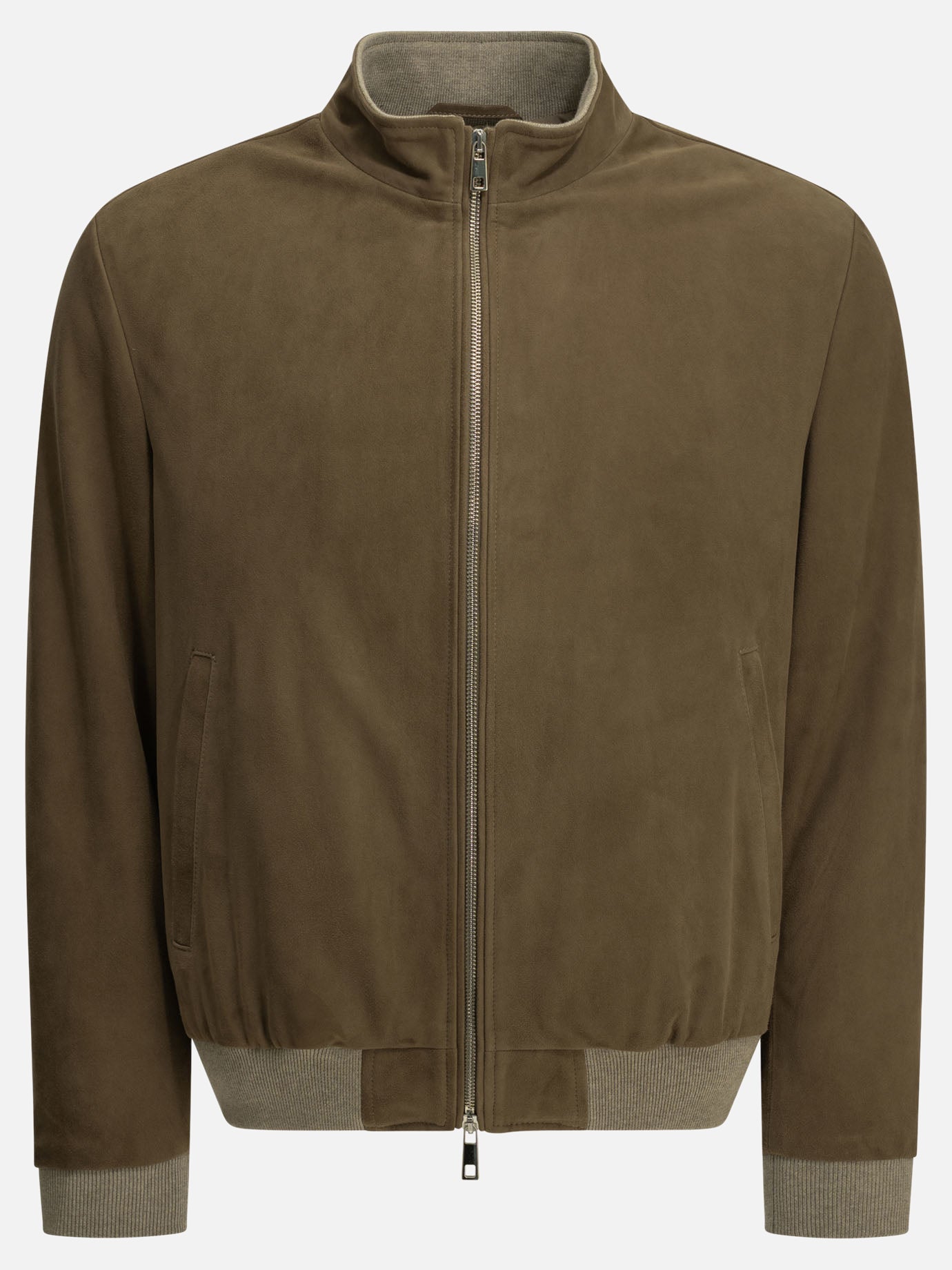 Leather jackets Solid colour  Beige - Altum Men | PDP | VIETTI Online Store | thumbnail