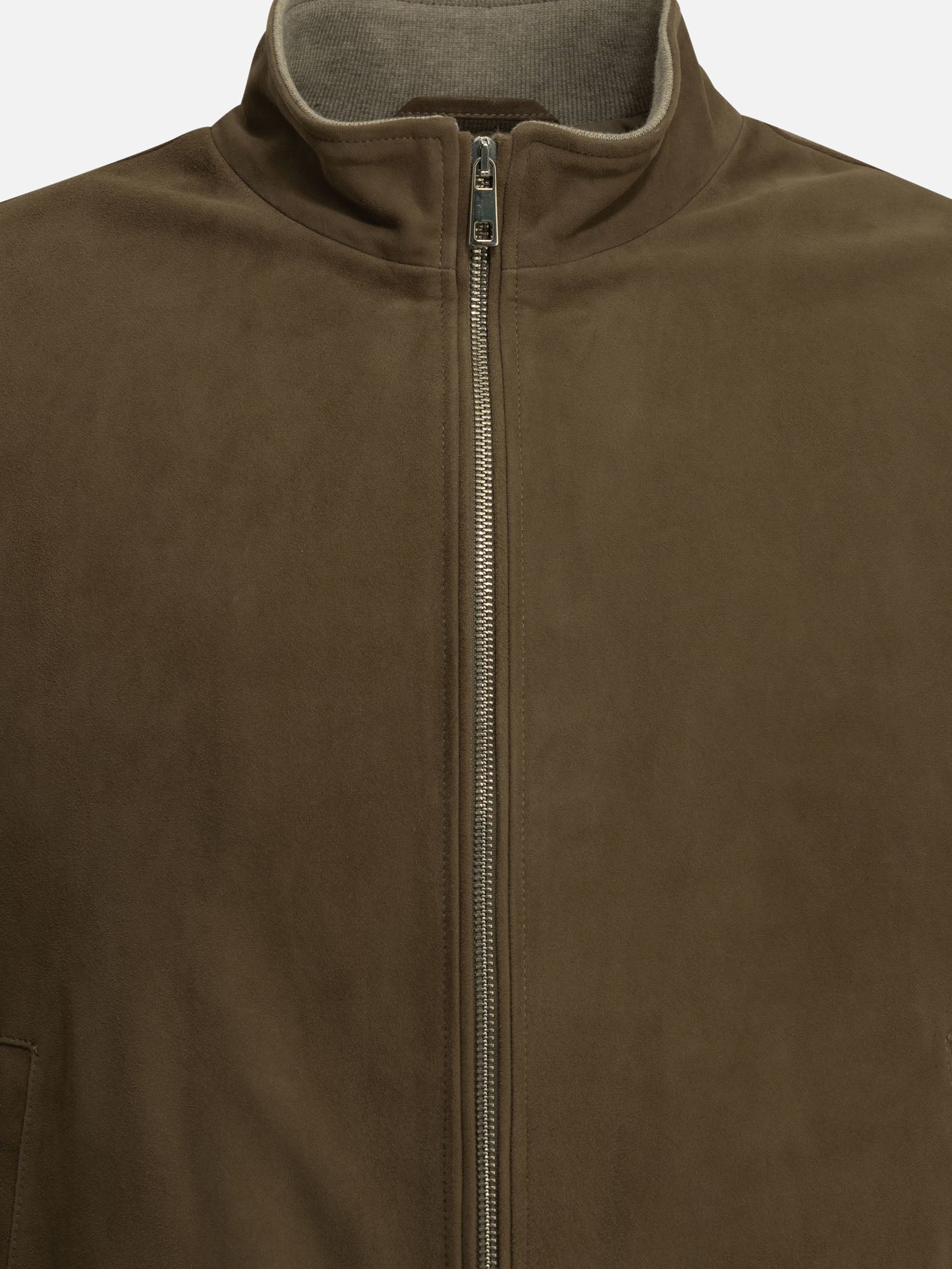 Leather jackets Solid colour  Beige - Altum Men | PDP | VIETTI Online Store | thumbnail_5