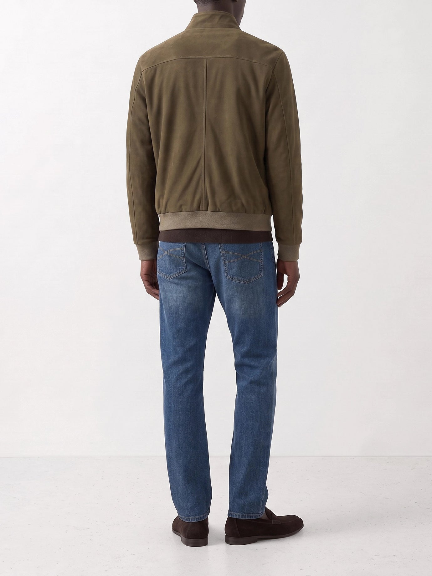 Leather jackets Solid colour  Beige - Altum Men | PDP | VIETTI Online Store | thumbnail_3