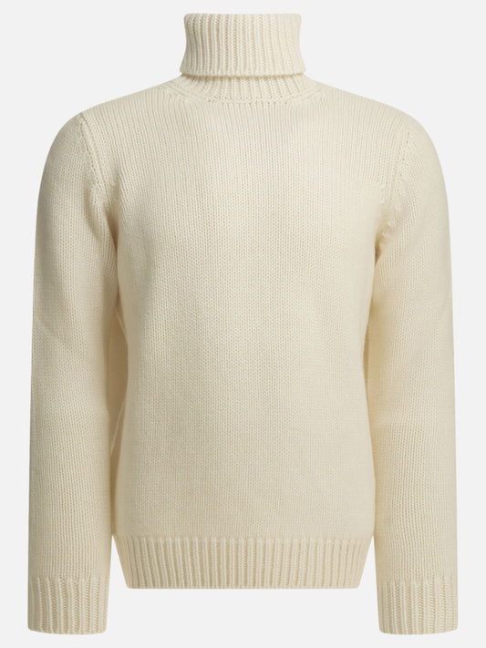 Turtleneck sweaters Solid colour  White - Altum Men | PDP | VIETTI Online Store 
