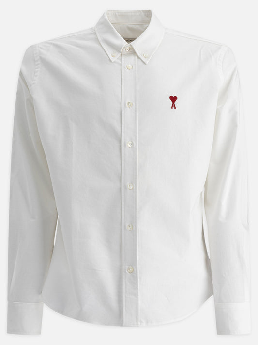 Casual shirts Logo  White - Ami Paris Men | PLP | VIETTI Online Store 
