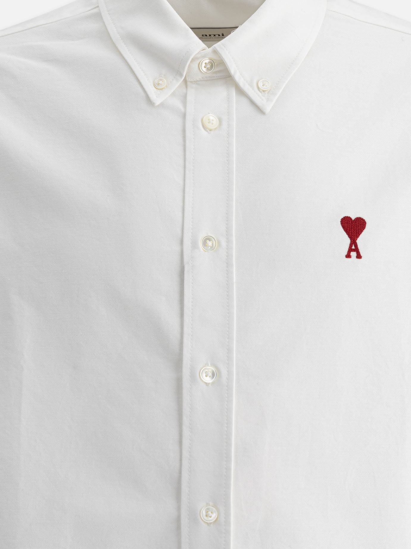 Casual shirts Logo  White - Ami Paris Men | PDP | VIETTI Online Store | Zoom-Modal_3
