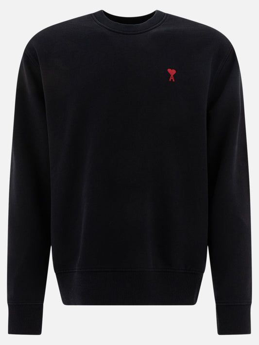 Felpe girocollo Logo  Nero - Ami Paris Uomo | PLP | VIETTI Online Store 
