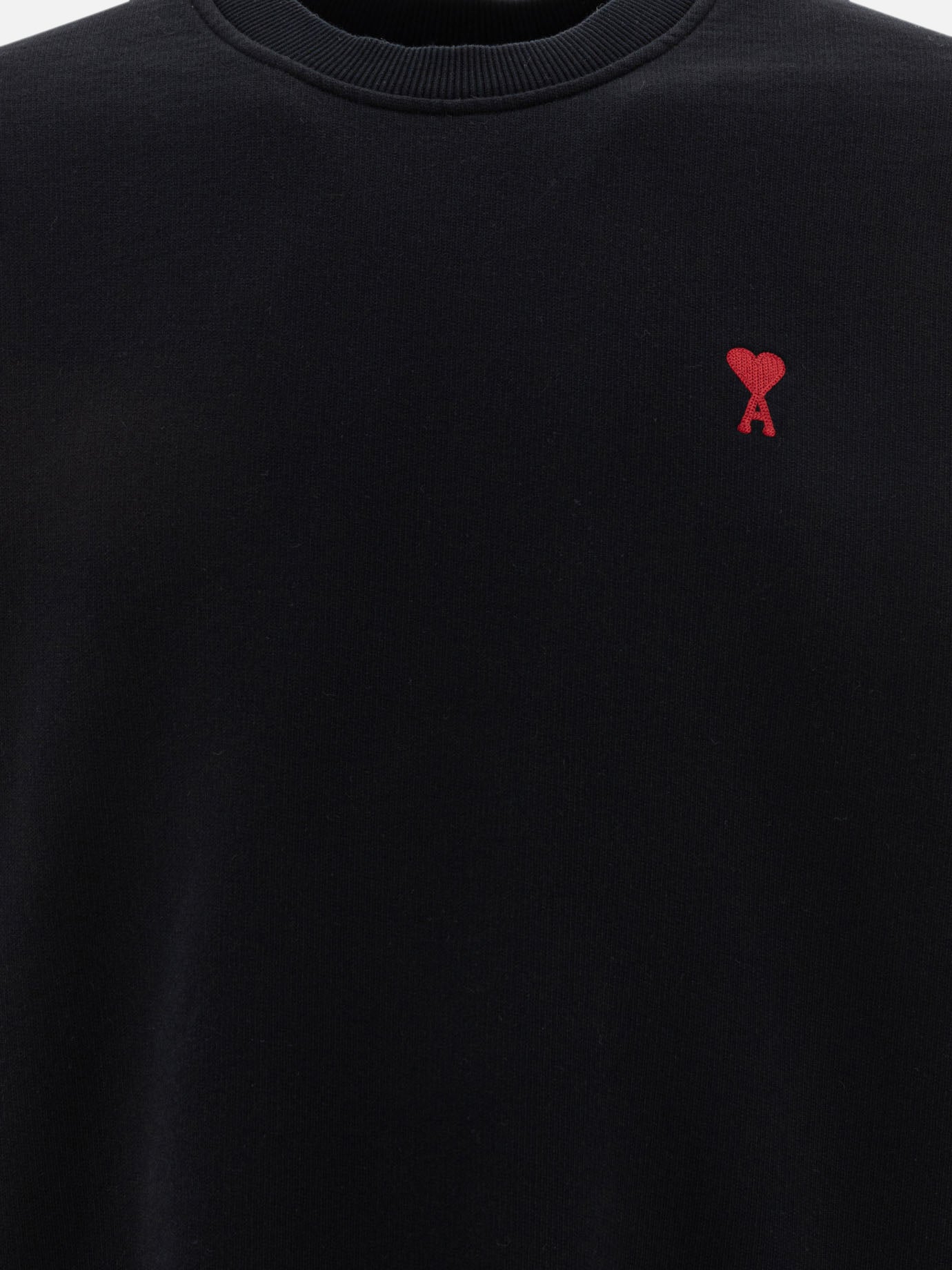 Felpe girocollo Logo  Nero - Ami Paris Uomo | PDP | VIETTI Online Store | thumbnail_3
