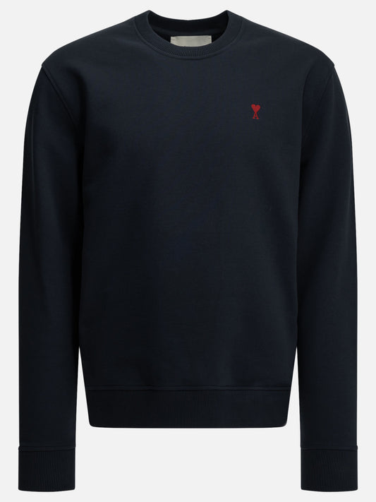 Crewnecks Logo  Blue - Ami Paris Men | PLP | VIETTI Online Store 

