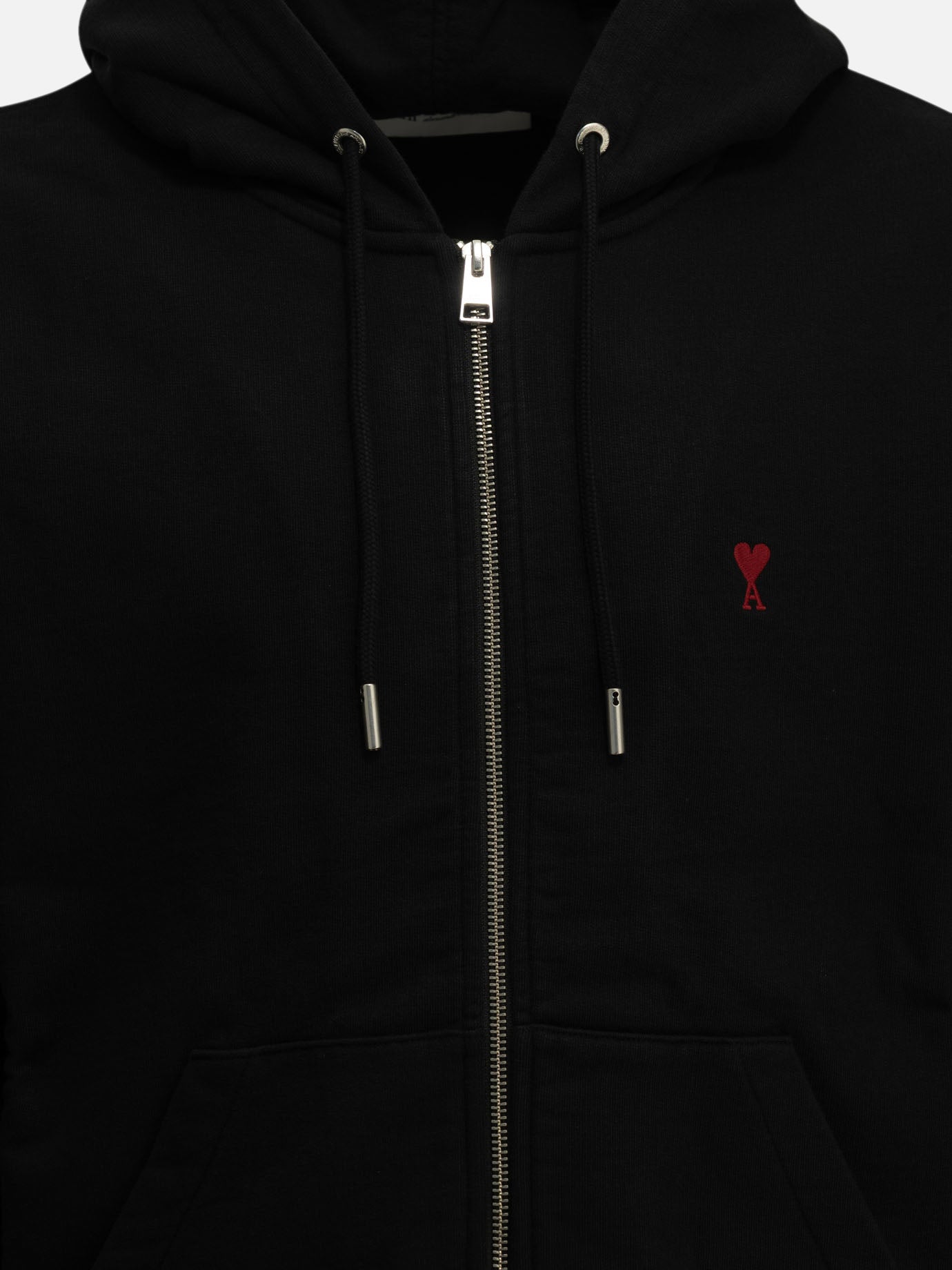 Full zip sweatshirts Logo  Black - Ami Paris Men | PDP | VIETTI Online Store | Zoom-Modal_3
