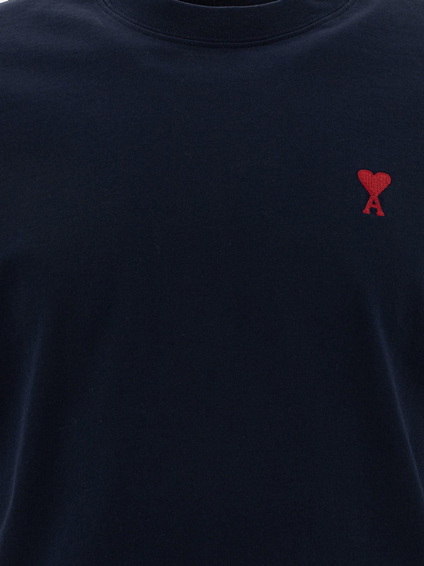 Crewneck t-shirts Logo  Blue - Ami Paris Men | PDP | VIETTI Online Store | Zoom-Modal_3
