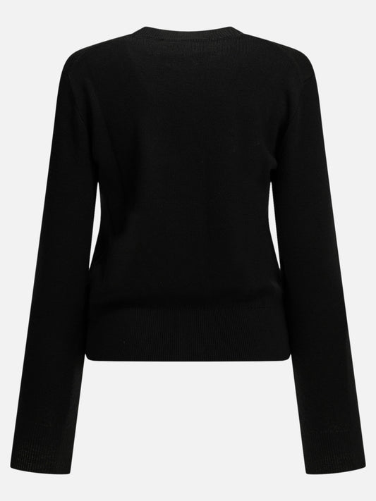 Maglioni girocollo Logo  Nero - Ami Paris Donna | PDP | VIETTI Online Store | 2
