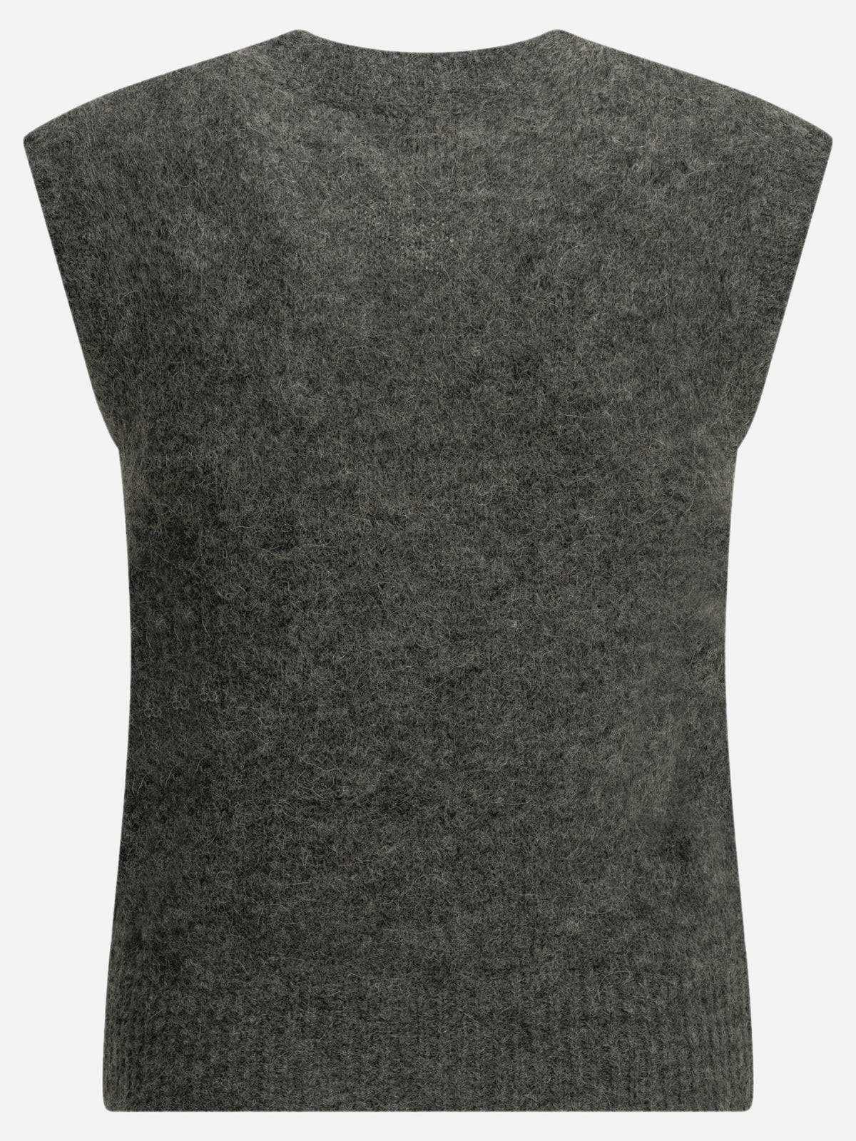 Ami Paris Logo Vest Grey - VIETTI