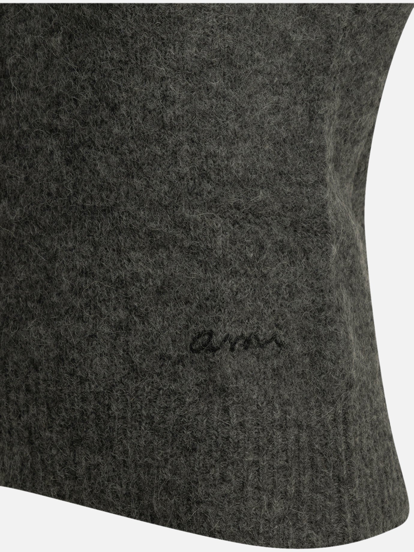 Ami Paris Logo Vest Grey - VIETTI