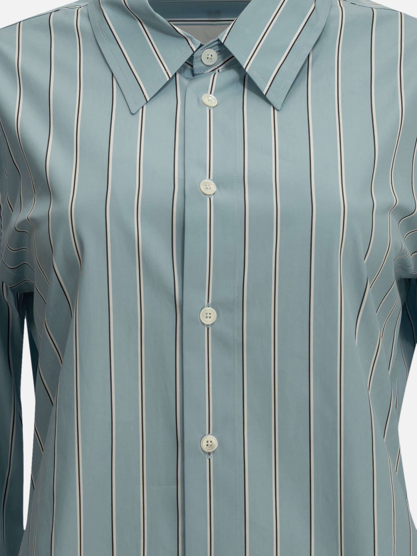 Casual shirts Logo  Light blue - Ami Paris Women | PDP | VIETTI Online Store | thumbnail_3