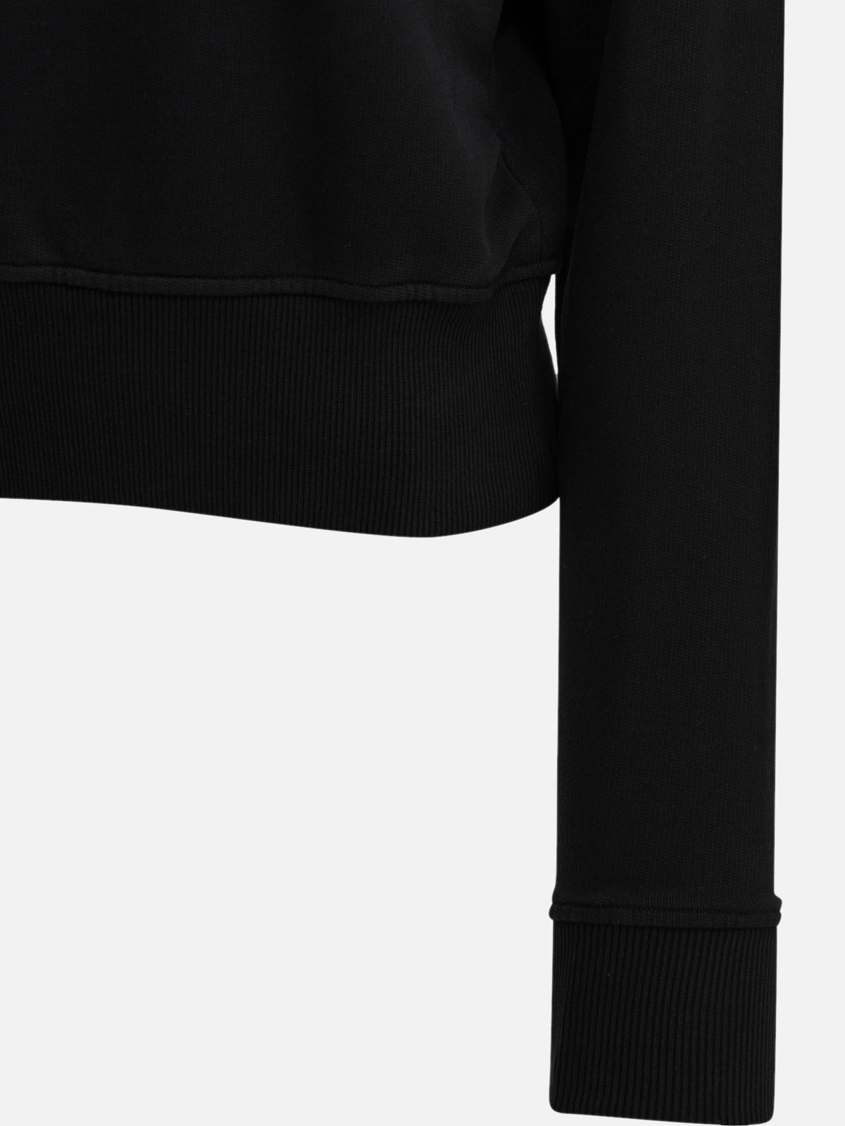 Ami Paris "Ami de Coeur" Crew-Neck Sweatshirt Black

